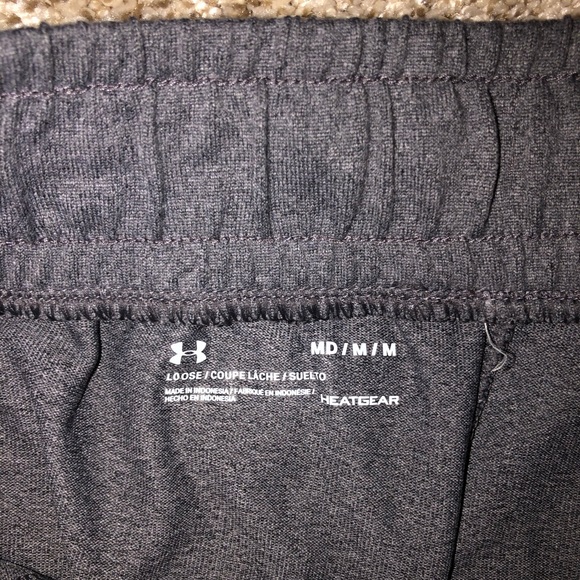 Women under armour loose grey jogger sweatpants size m - Picture 3 of 3